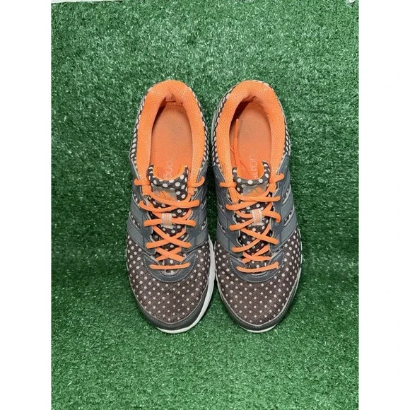 Adidas‎ Women's Duramo Running Athletic Shoes Sneakers Grey Orange Size 9.5 - Picture 7 of 9